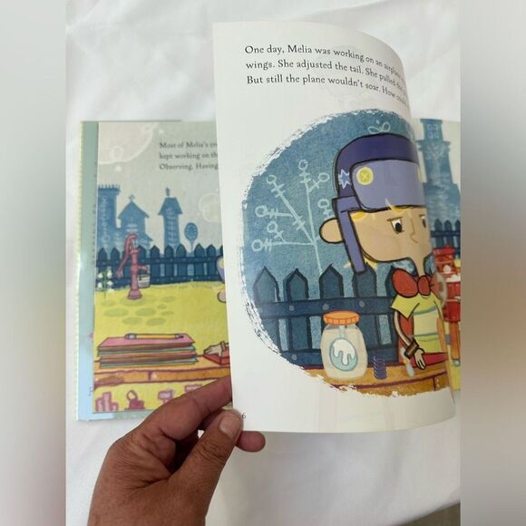 Melia and Jo Children’s Book Hard Cover Billy Bronson & Jennifer Oxley STEAM - Picture 5 of 7